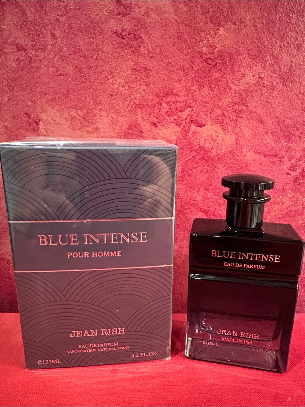 Blue Intense Pour Homme Eau de Parfum new sealed, bottle on side to show only.